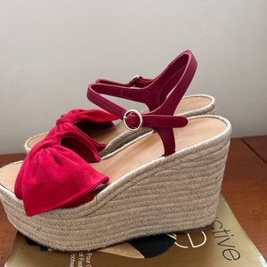 Valetino espadrilles. Never worn